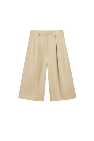 Купить Massimo Dutti Бермуды из натуральной кожи - LIMITED EDITION