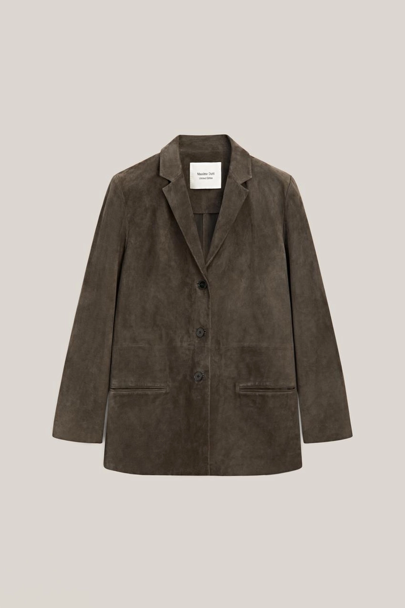 Эксклюзивный блейзер из замши 100% - limited edition