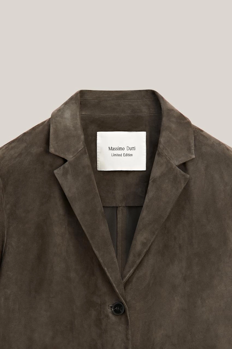 Эксклюзивный блейзер из замши 100% - limited edition