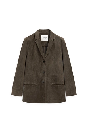 Эксклюзивный блейзер из замши 100% - limited edition- Заказать в России