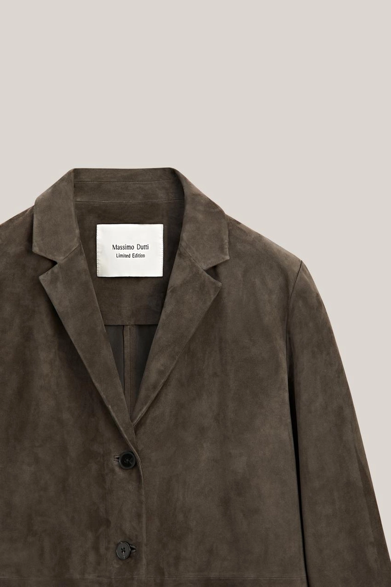 Эксклюзивный блейзер из замши 100% - limited edition