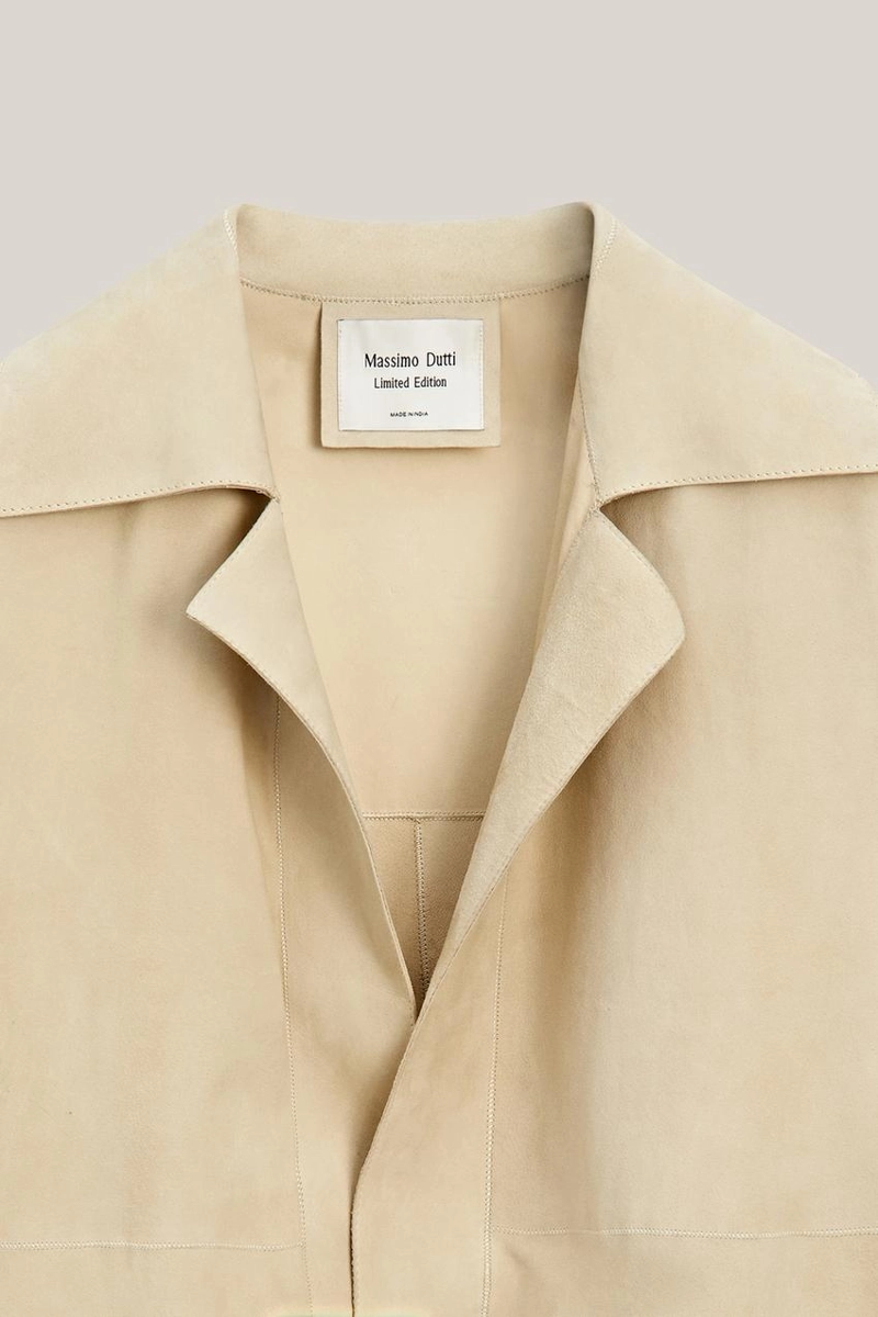 Замшевый туник - лимитированная коллекция