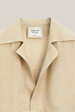 Замшевый туник - лимитированная коллекция- Заказать в России