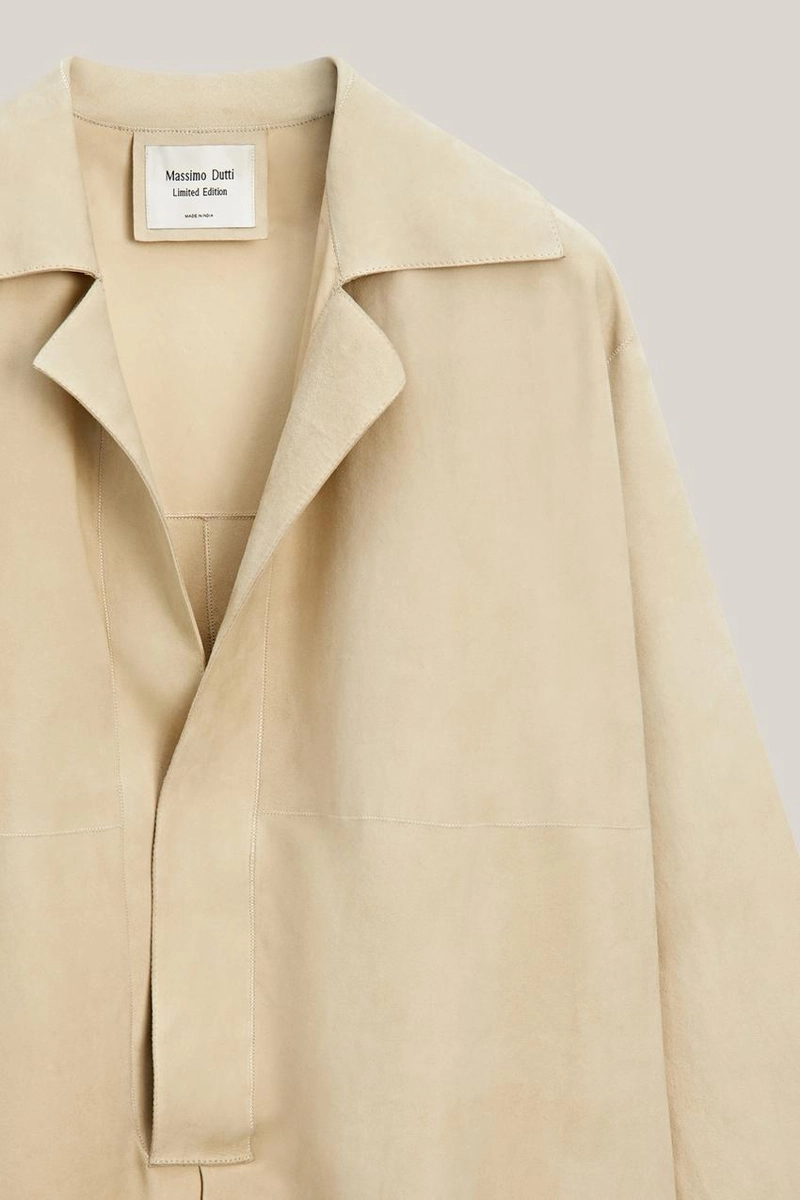 Замшевый туник - лимитированная коллекция