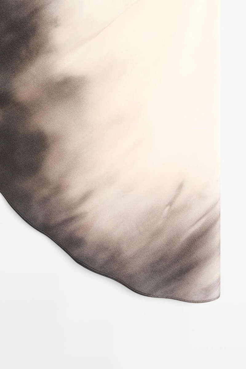 Асимметричный топ с драпировкой