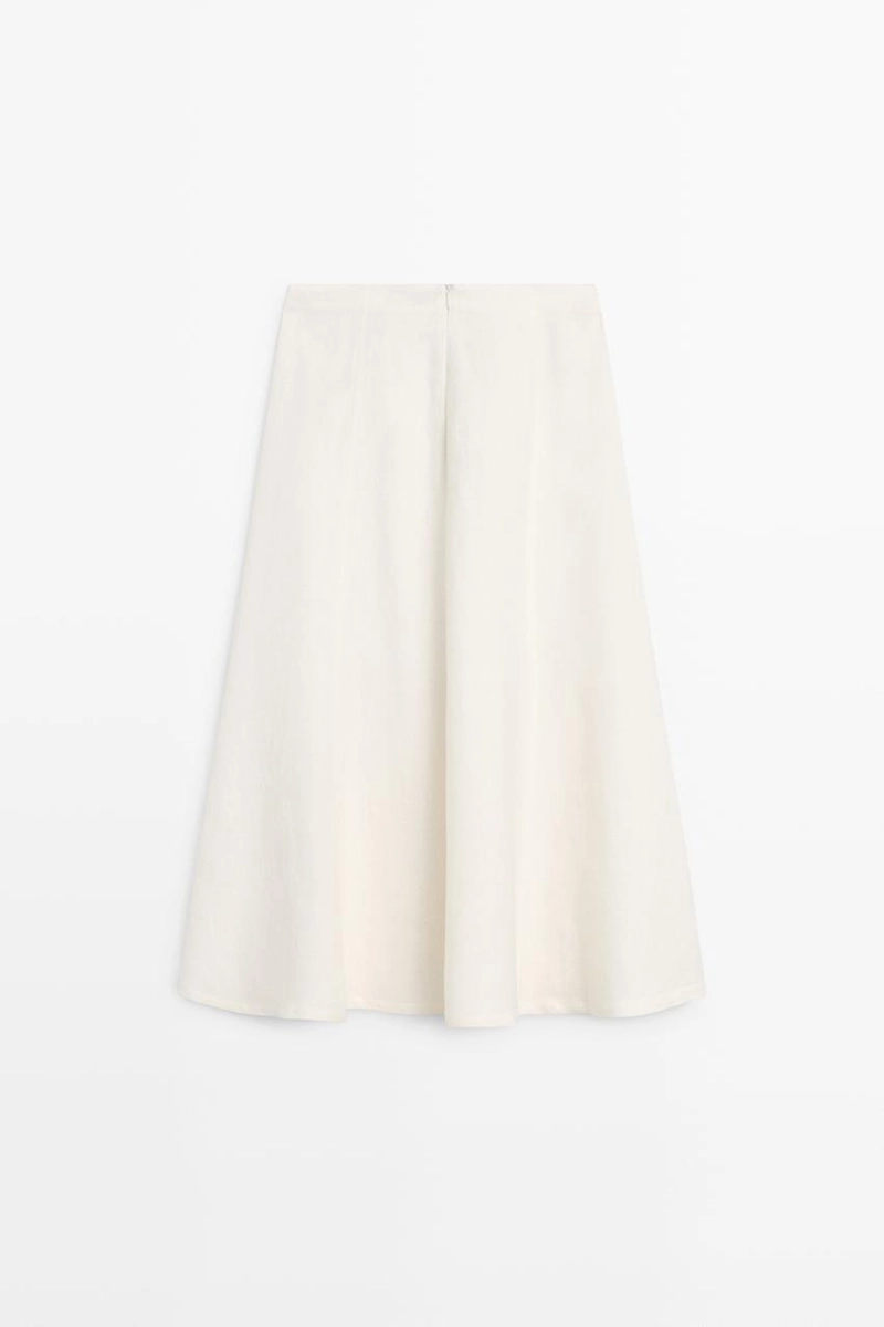 Юбка миди из льна flowing 100%