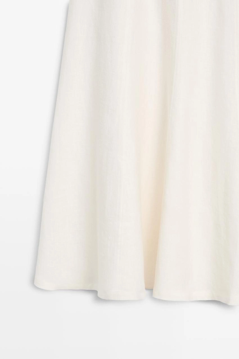 Юбка миди из льна flowing 100%