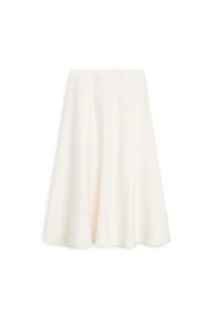 Юбка миди из льна flowing 100%- Заказать в России