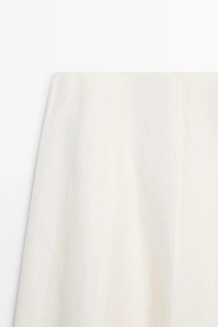 Юбка миди из льна flowing 100%- Заказать в России