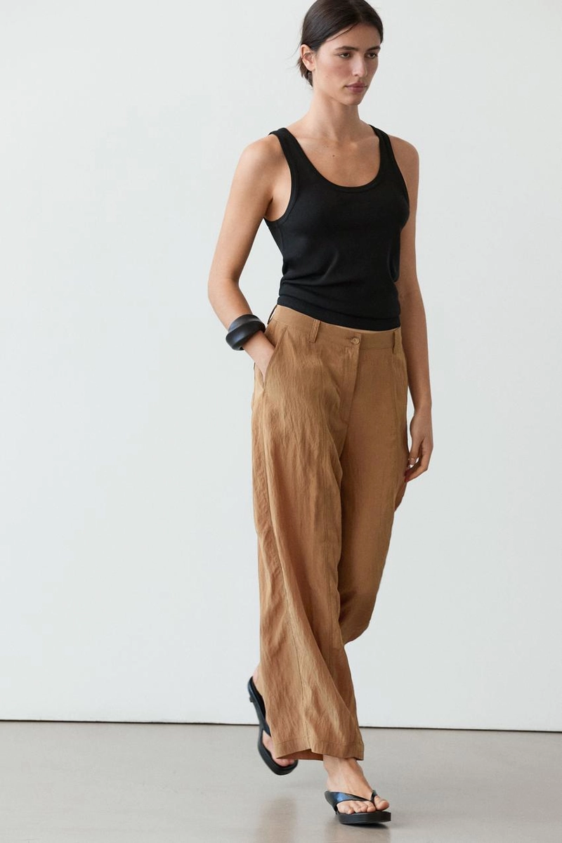 Брюки свободного кроя lightweight