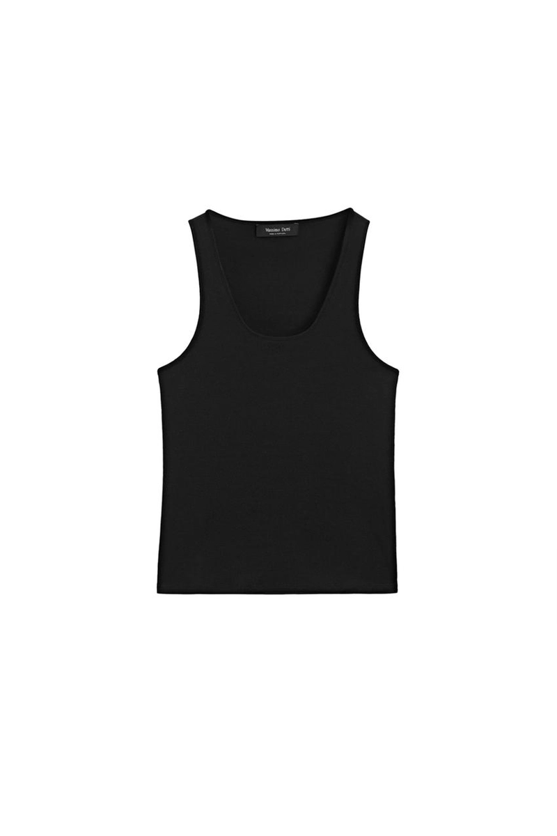 Топ с глубоким вырезом на бретельках