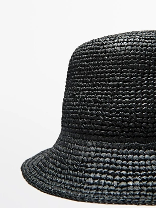 Соломенная шляпа с воронкой- Заказать в России