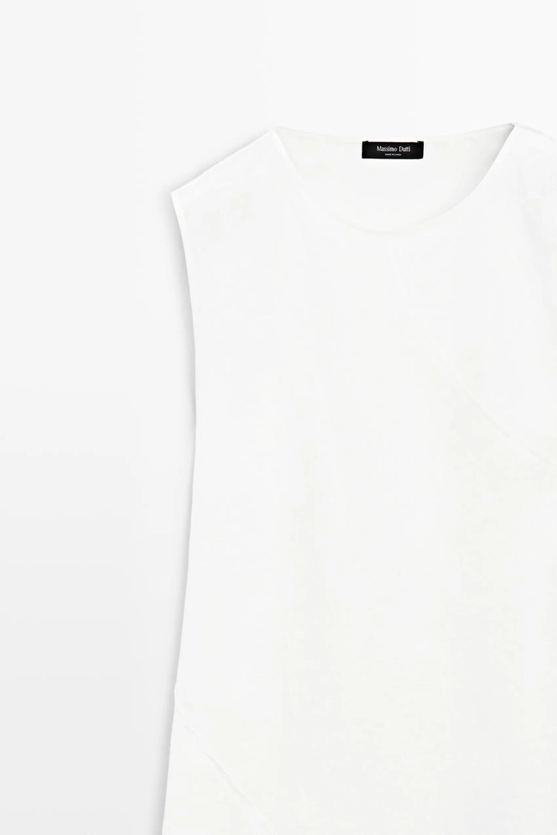 Платье миди из льна flowing 100%