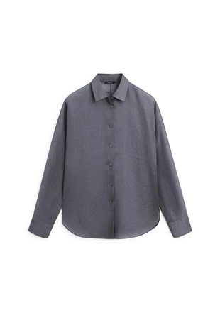 Рубашка из 100% рами flowing- Заказать в России