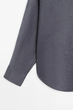 Рубашка из 100% рами flowing- Заказать в России