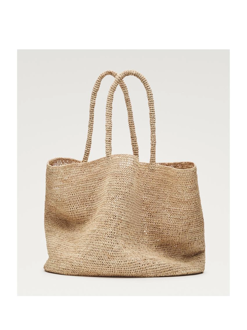 Сумка-тоут из 100% рафии - лимитированная коллекция