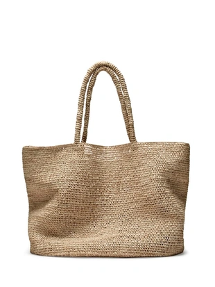 Сумка-тоут из 100% рафии - лимитированная коллекция- Заказать в России