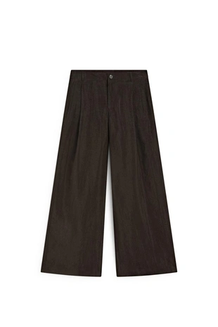 Широкие брюки с кантами- Заказать в России