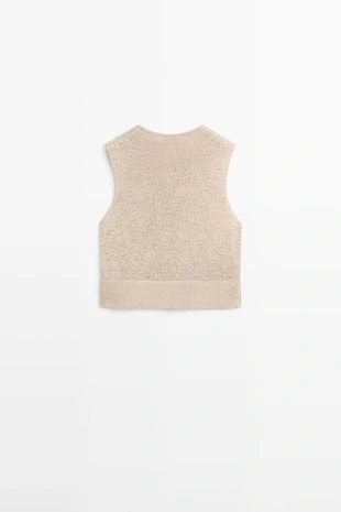 Топ из смесового льна- Заказать в России