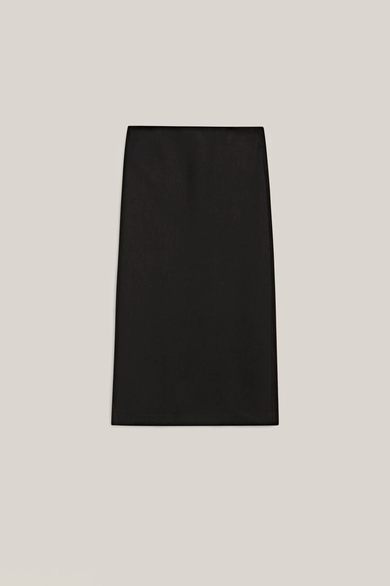 Юбка миди прямого кроя - лимитированная коллекция