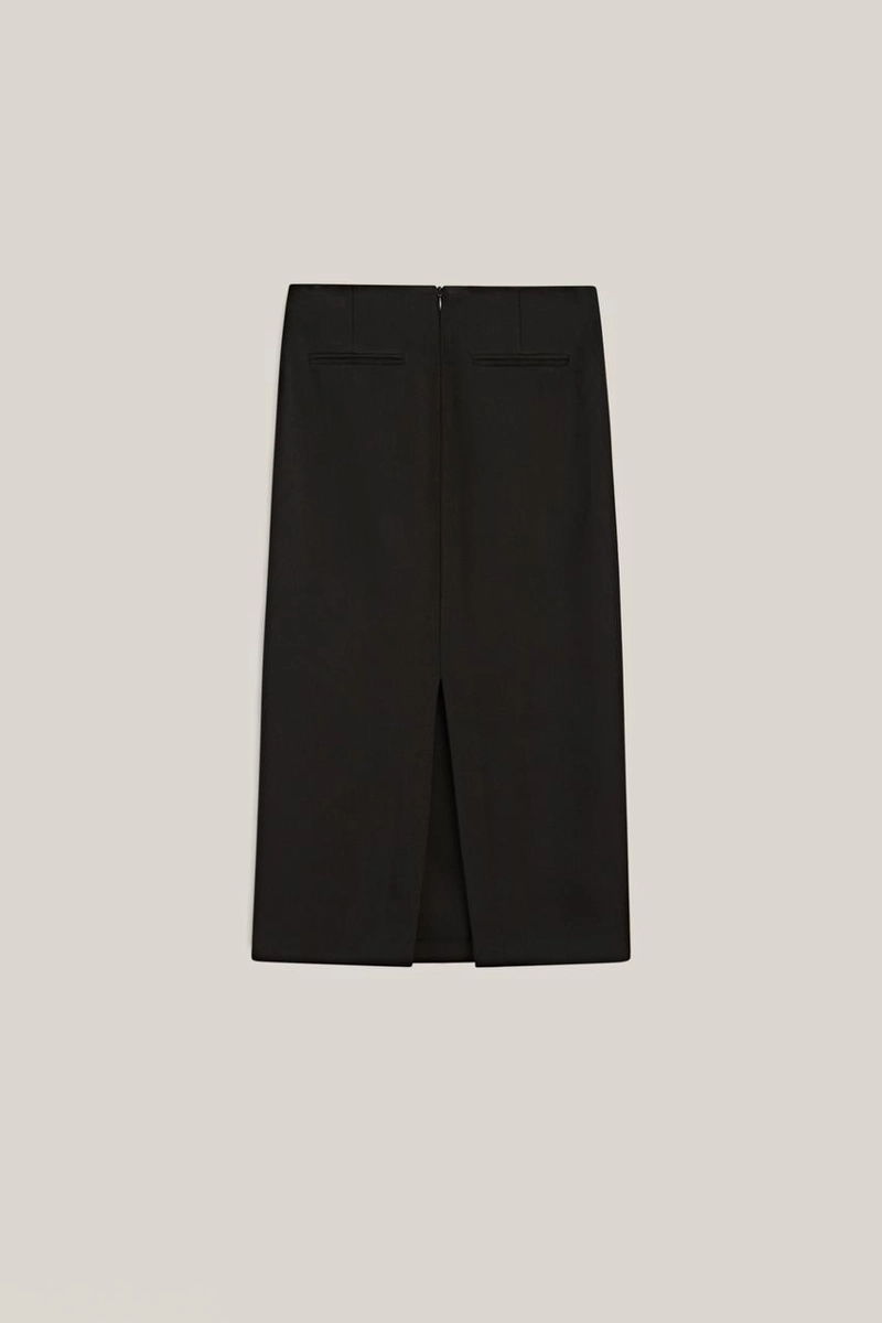 Юбка миди прямого кроя - лимитированная коллекция