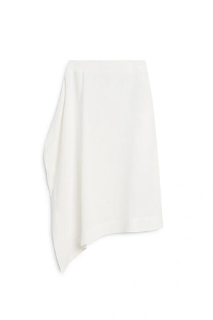 Флуидная миди-юбка-парео - лимитированное издание- Заказать в России