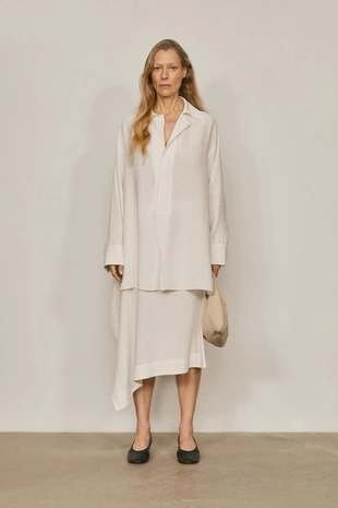 Флуидная миди-юбка-парео - лимитированное издание- Заказать в России