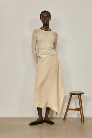 Юбка-парео миди с плавным подолом - лимитированное издание- Заказать в России