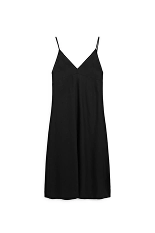 Платье-туника из льняной смеси - лимитированная коллекция- Заказать в России