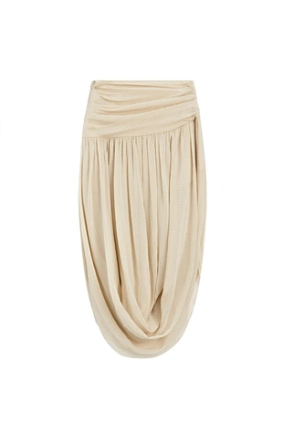 Миди-юбка с деталями пояса - лимитированная коллекция- Заказать в России