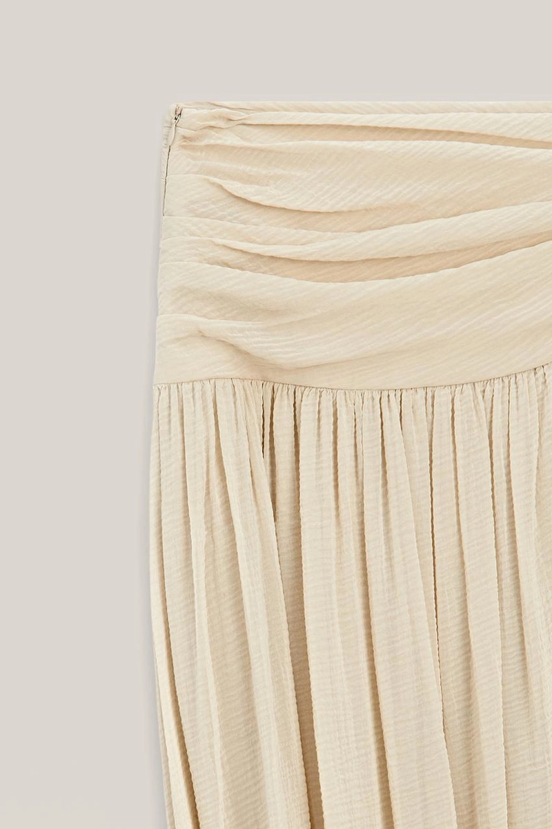 Миди-юбка с деталями пояса - лимитированная коллекция