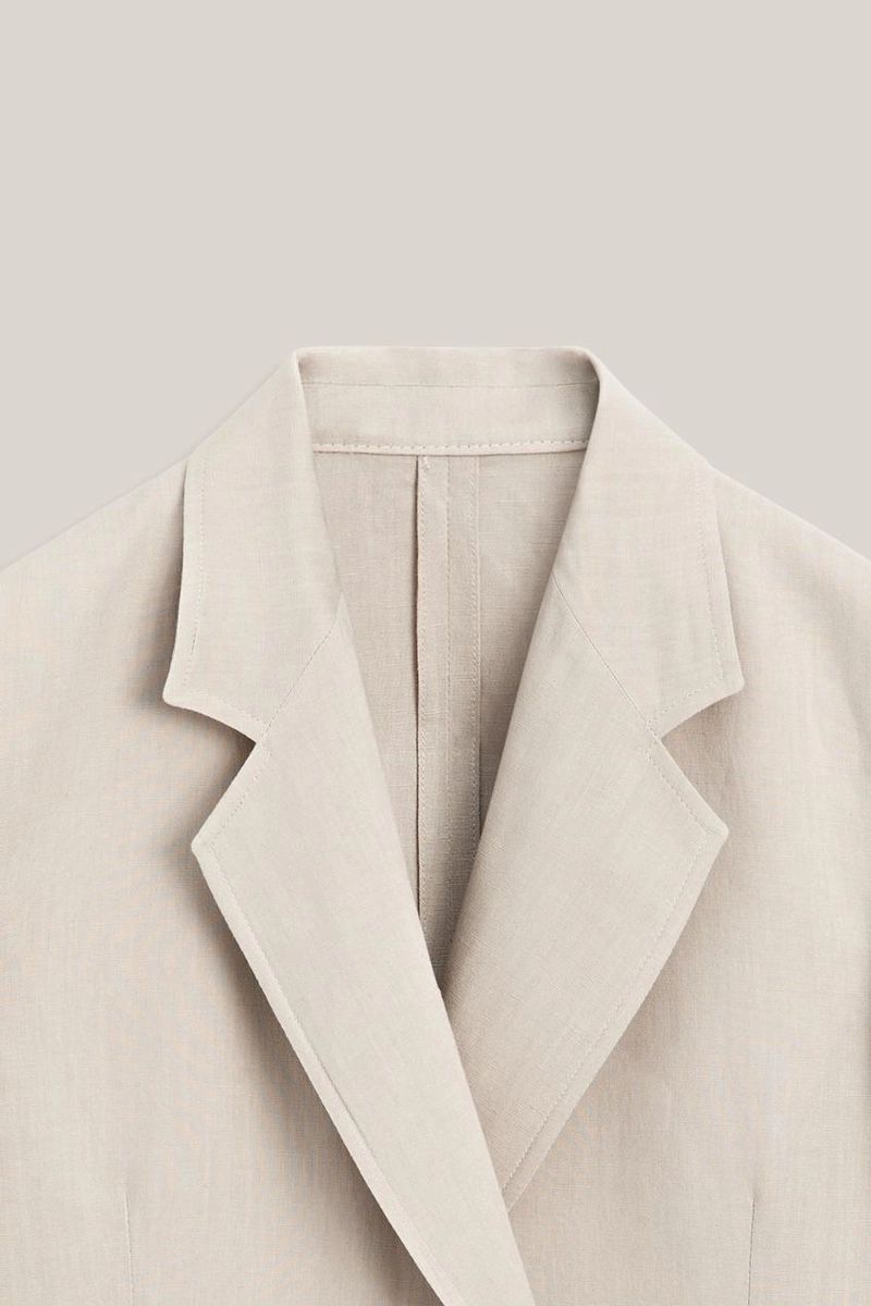 Оверсайз пиджак с двубортной застежкой - лимитированное издание