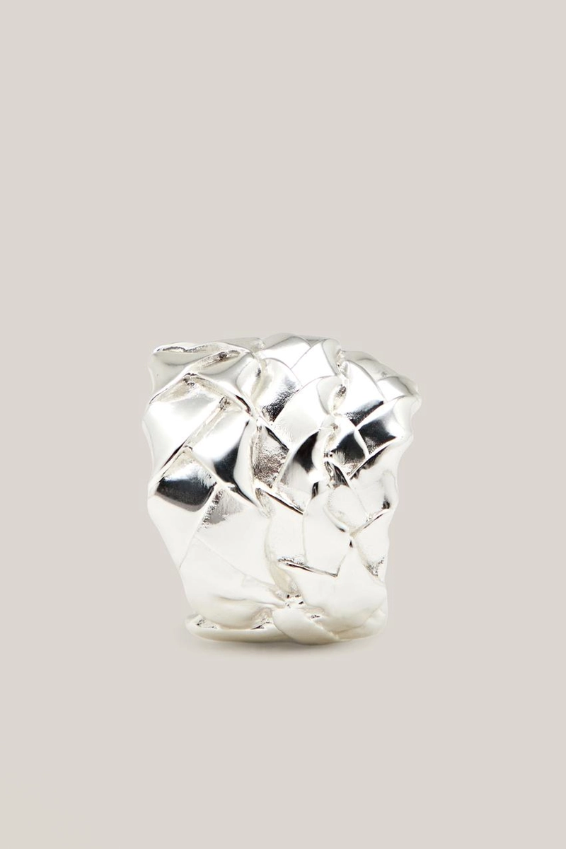 Кольцо с оплетенным узором - лимитированная коллекция