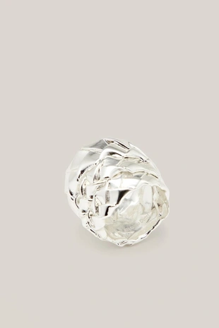 Кольцо с оплетенным узором - лимитированная коллекция- Заказать в России