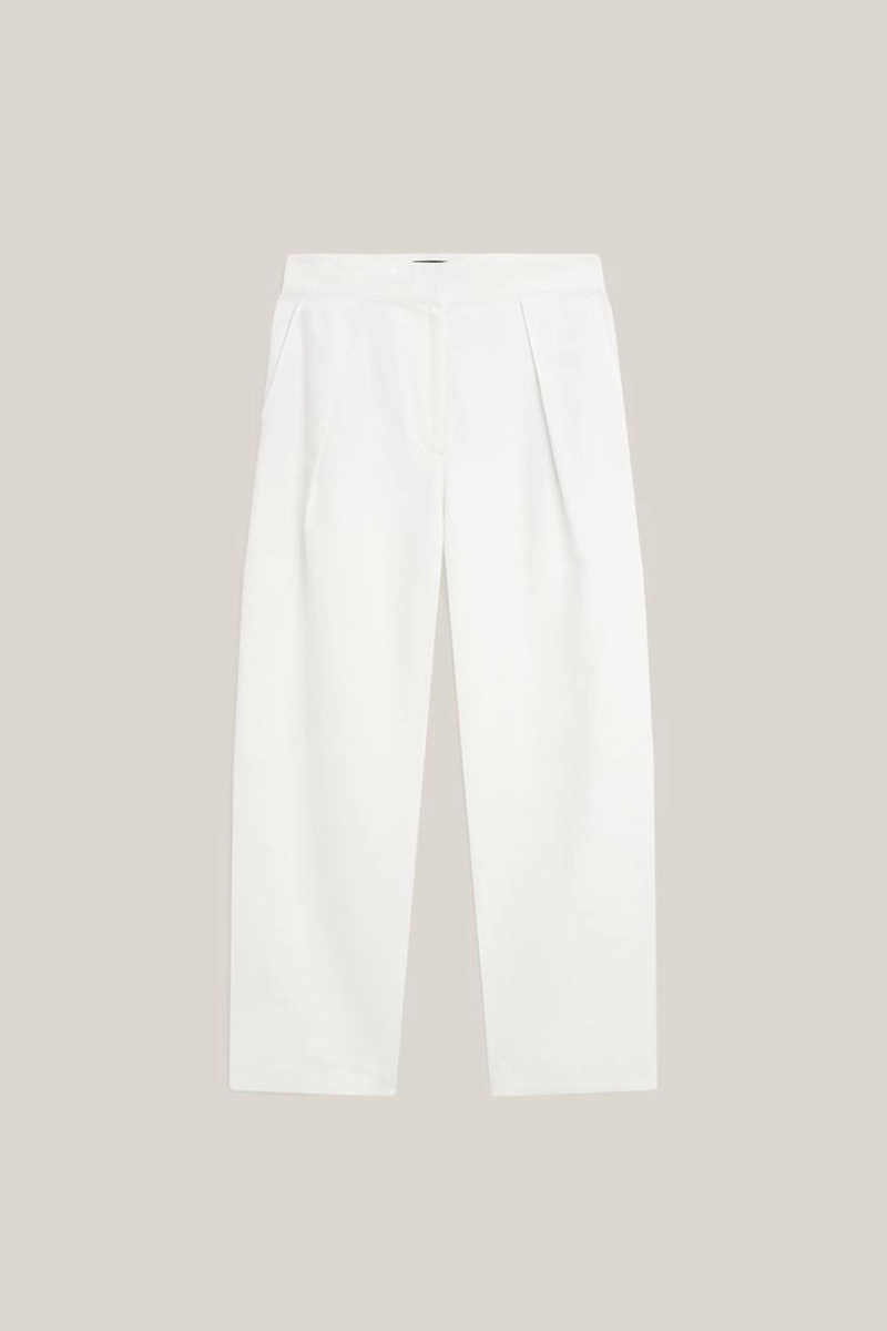 Брюки свободного кроя с ламелями - лимитированная коллекция