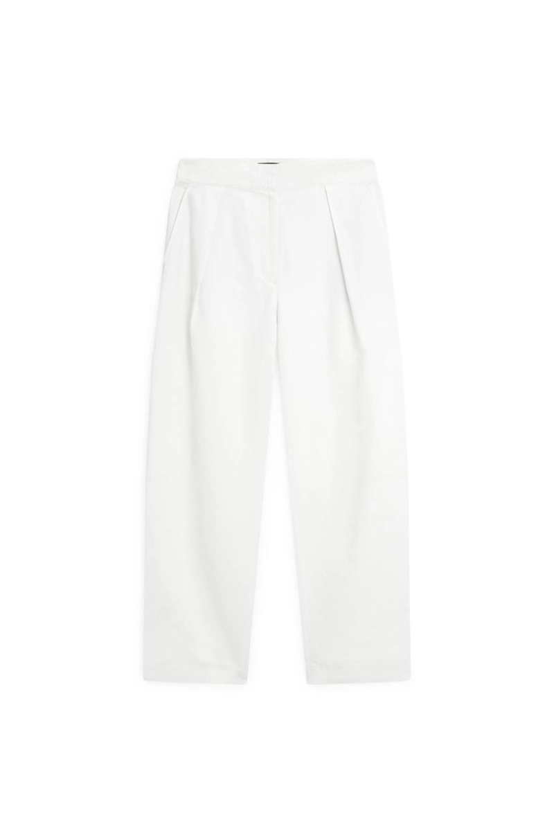 Брюки свободного кроя с ламелями - лимитированная коллекция