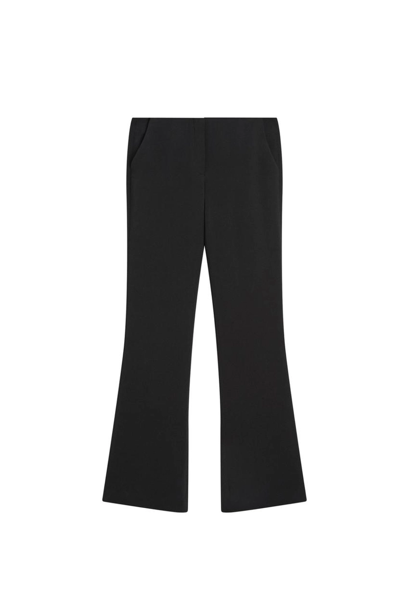 Брюки со свободным силуэтом из атласа - лимитированная коллекция