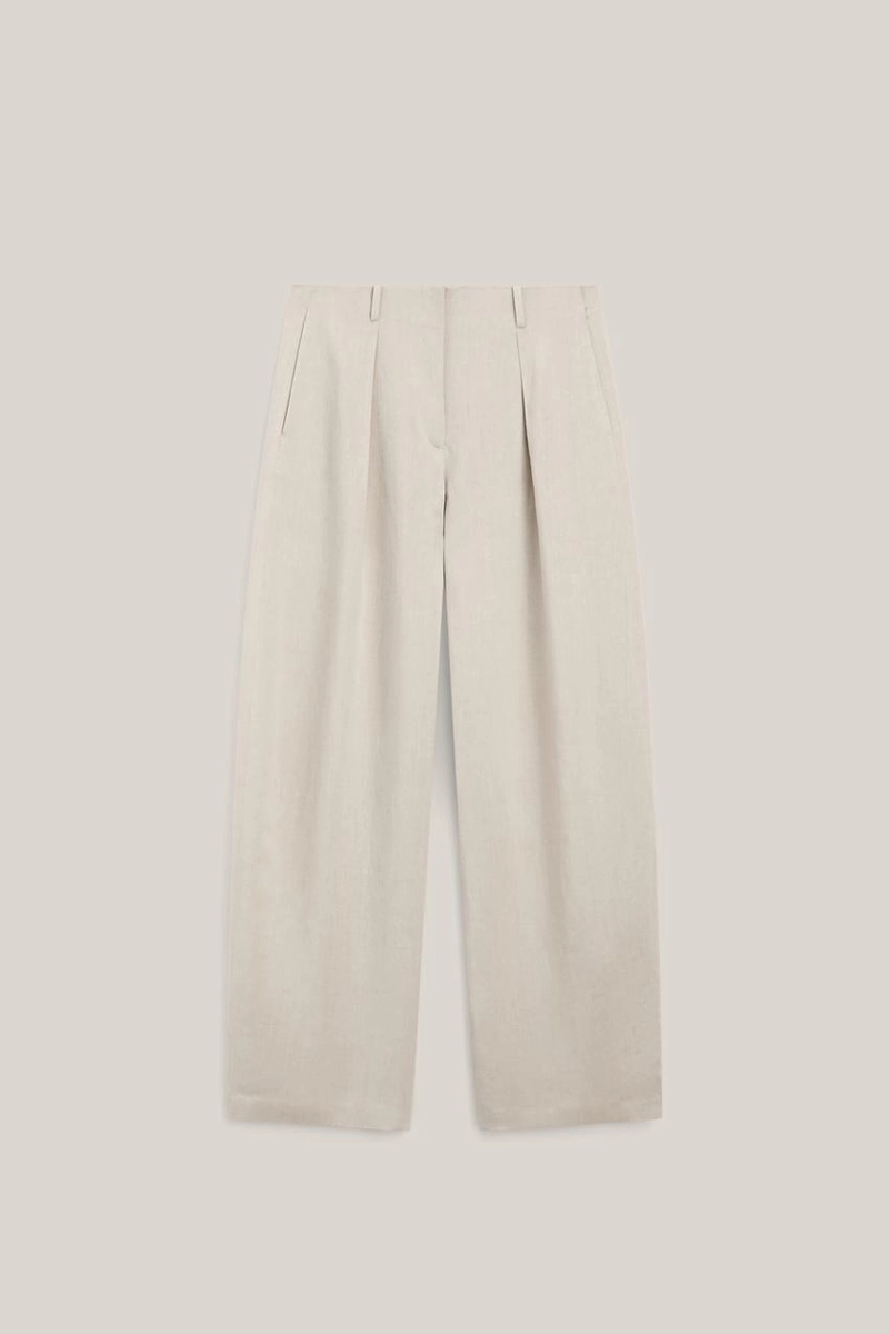 Брюки с линией вытачки - лимитированное издание