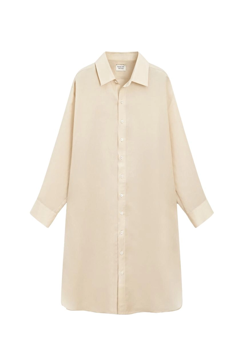 Длинная свободная рубашка - limited edition