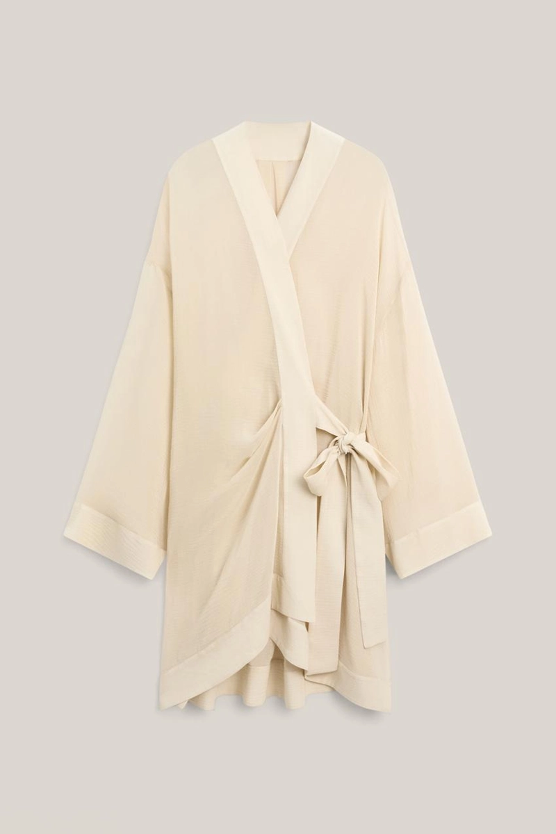 Плавный текстурированный кимоно - лимитированная коллекция
