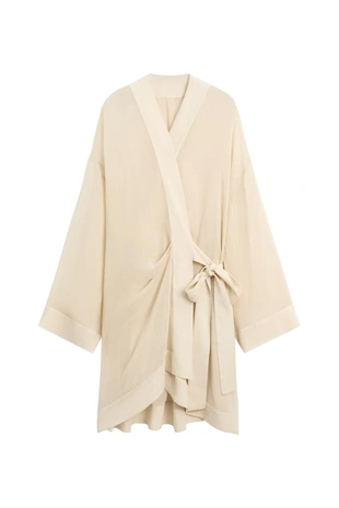 Плавный текстурированный кимоно - лимитированная коллекция- Заказать в России