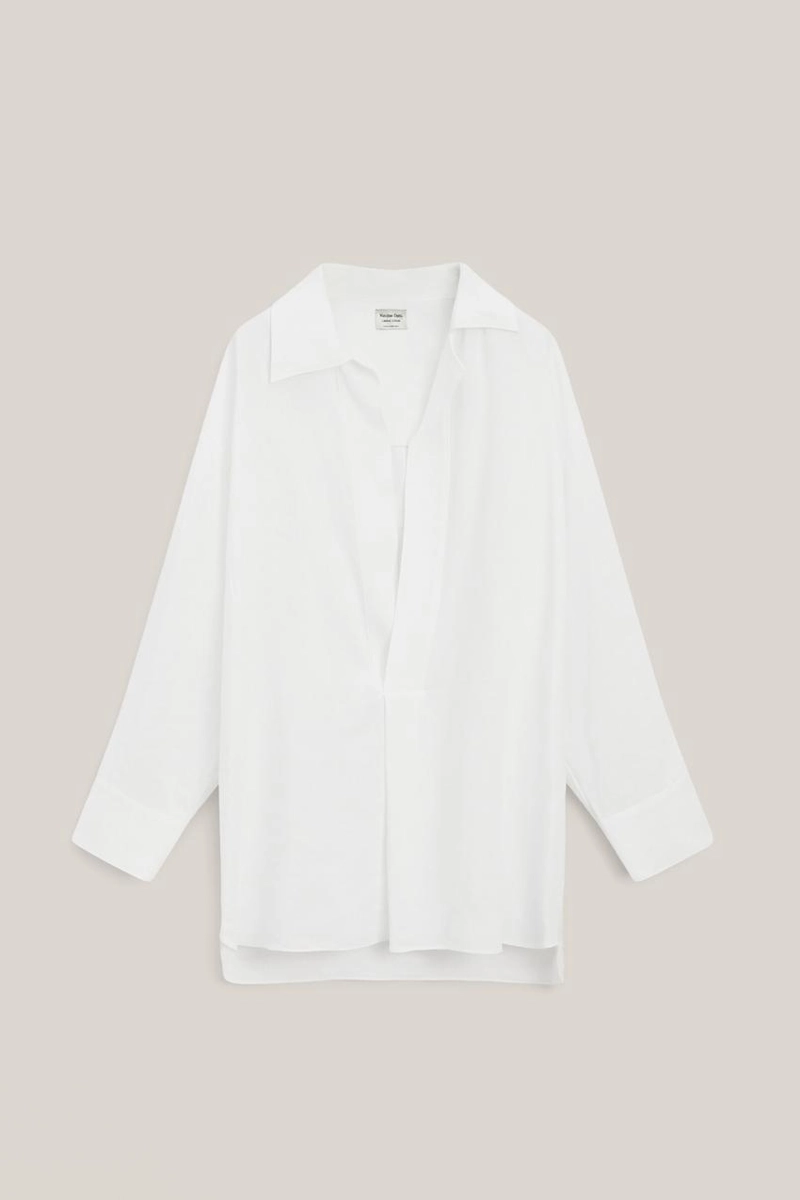 Рубашка из льняной смеси - limited edition