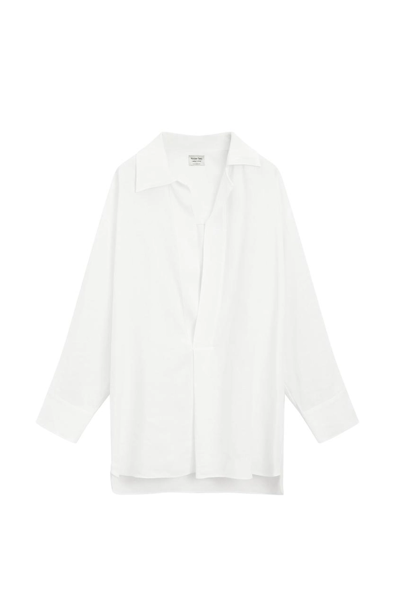 Рубашка из льняной смеси - limited edition