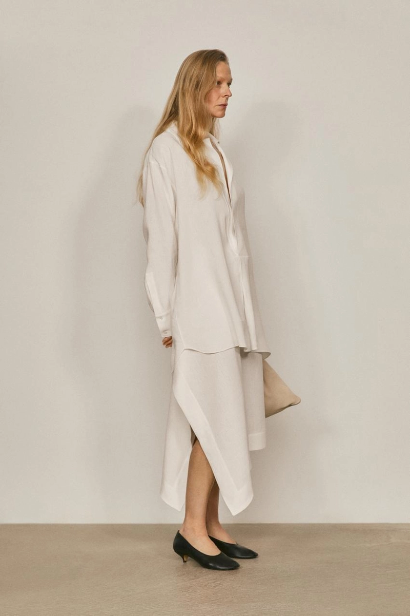 Рубашка из льняной смеси - limited edition