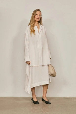 Рубашка из льняной смеси - limited edition- Заказать в России