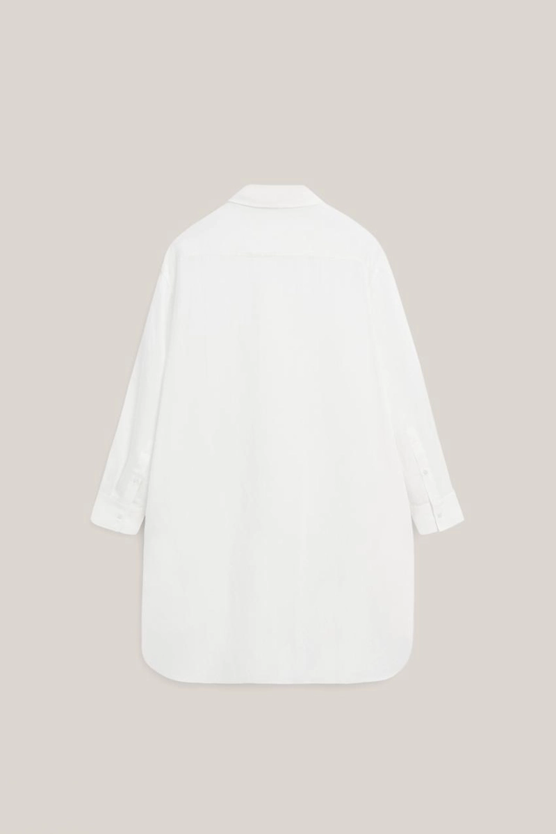 Рубашка из длинной протекающей 100% хлопковой ткани - лимитированное издание