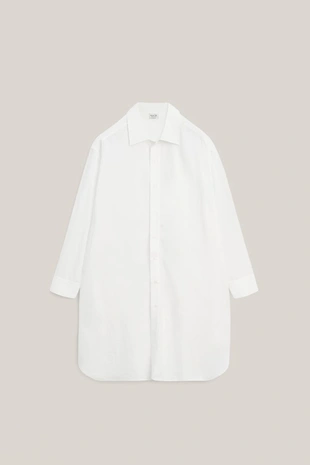 Рубашка из длинной протекающей 100% хлопковой ткани - лимитированное издание- Заказать в России