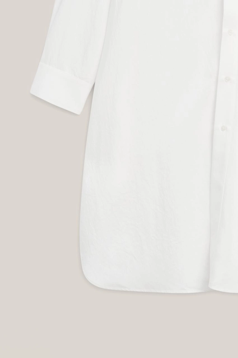 Рубашка из длинной протекающей 100% хлопковой ткани - лимитированное издание