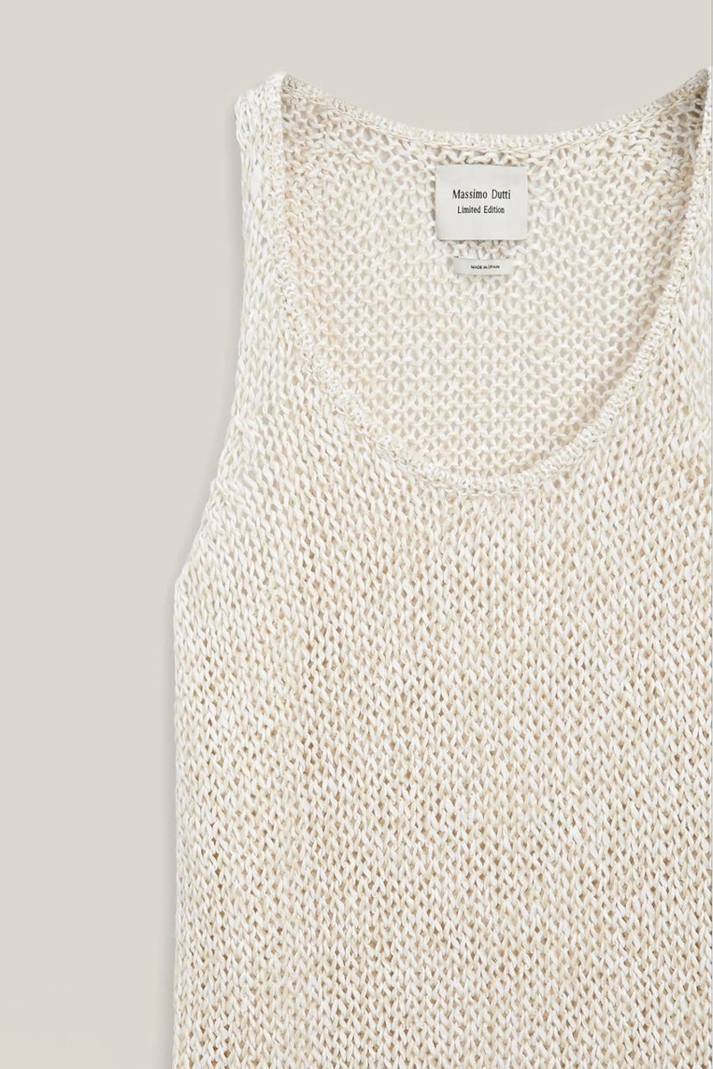 Топ с длинным вырезом - limited edition