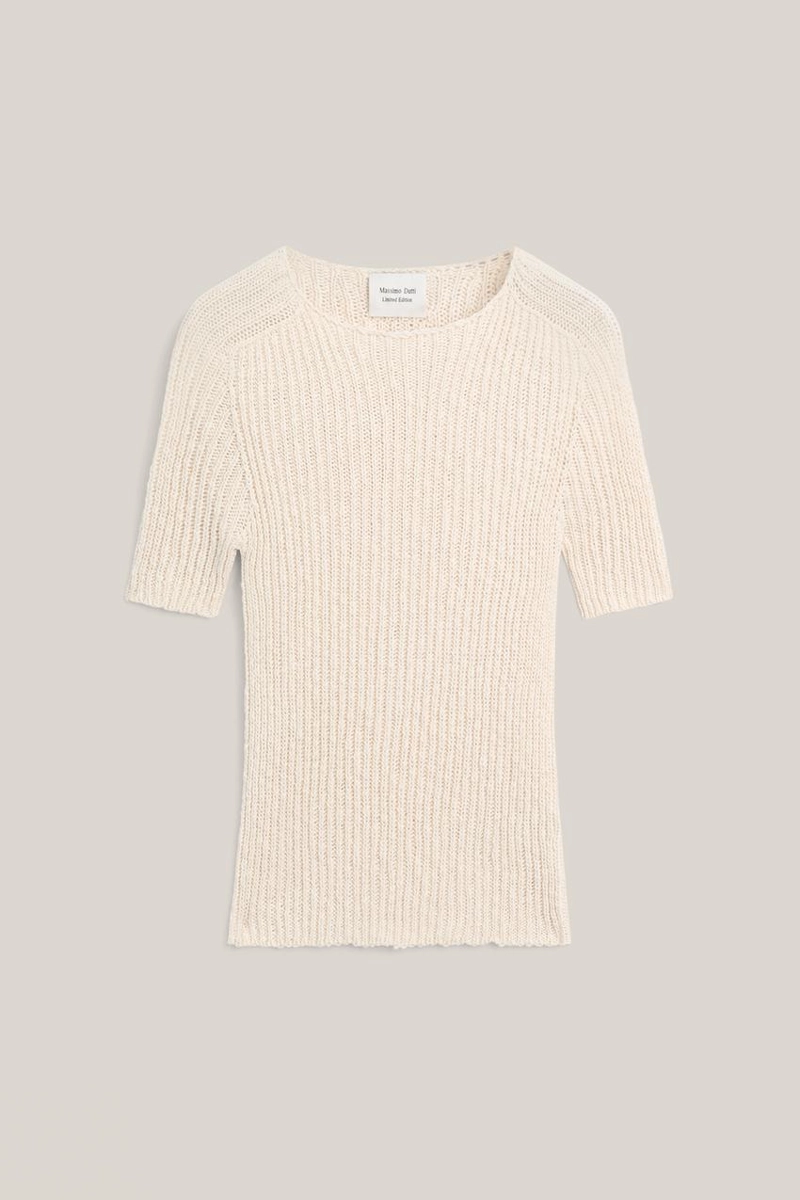 Джемпер из текстильной смеси с текстурой - лимитированная коллекция